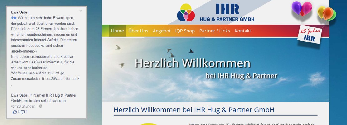 Kundenrezension IHR Hug & Partner
